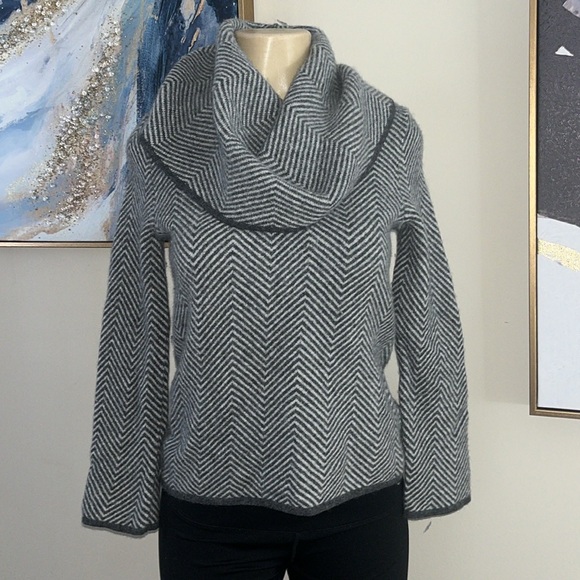 ClORINDA Tops - Clorinda vintage cowl neck sweater Medium wool/Cashmere/Rabbit hair